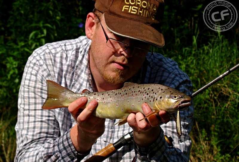 pstrąg potokowy spinning